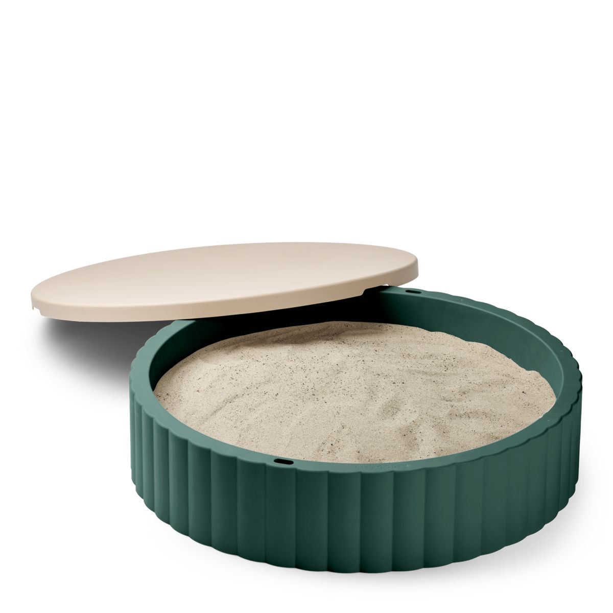 Saul Sandpit - Garden green / Sandy